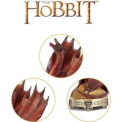 Фигурка Смауга (HOBBIT Smaug Incense Burner с эффектом дыма) - 6 - KUBIX
