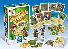 Миниатюра товара Настольная игра IQ Планета животных (IQ Animal Planet) - 2