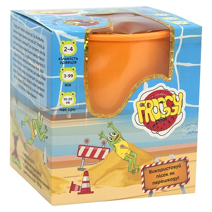 Настольная игра "Лягушачий бассейн (Froggy Pool)", бренду Strateg, для 2-4 гравців, час гри < 30мин. - KUBIX
