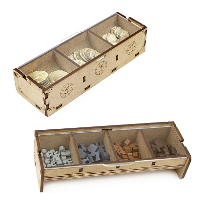 Органайзер для настольной игры Гребля (Organizer for boardgame Barrage), бренду Tower Rex - 6 - KUBIX