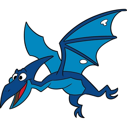 Детская картина-раскраска Птерозаврик (25х30 см), бренду Art Craft - KUBIX