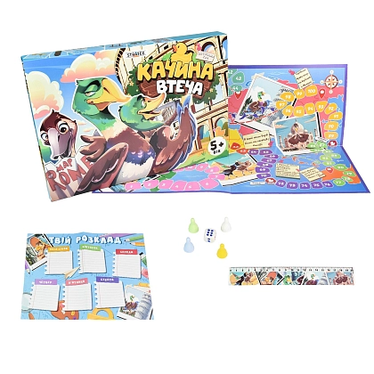 Настольная игра Утиная побег, бренду Strateg, для 2-4 гравців - 2 - KUBIX