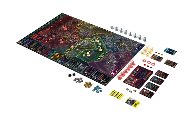 Настільна гра Cyberpunk 2077. Банди Найт-Сіті, бренду Geekach Games, для 1-4 гравців, час гри > 60хв. - 3 - KUBIX
