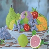 Алмазная мозаика Фруктовый натюрморт (30х30 см)
