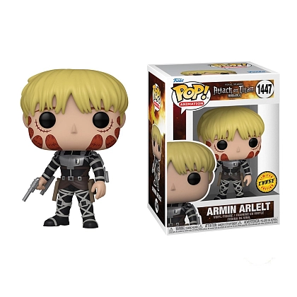 Ігрова фігурка FUNKO POP! АРМІН АРЛЕРТ (Armin Arlert) Attack on Titan: #1447, бренду Funko - 3 - KUBIX