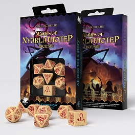 Набор кубиков Call of Cthulhu: Masks of Nyarlathotep Dice Set (7 шт.)