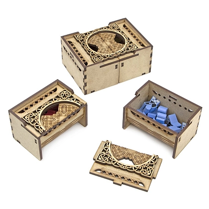 Органайзер для настольной игры Глен Мор (Organizer for boardgame Glen More II: Chronicles), бренду Tower Rex - 5 - KUBIX