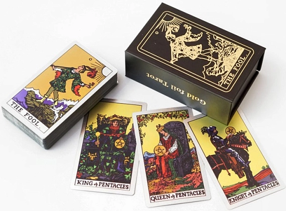 Карти ТАРО Уейта (Чорна коробка) (Waite's TAROT (Black Box)) - KUBIX