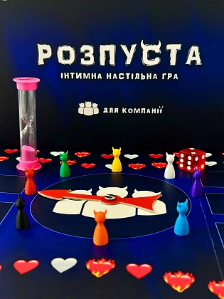 Настольная игра "Разврат" для компании, бренду Точка Games, для 3-8 гравців - 8 - KUBIX