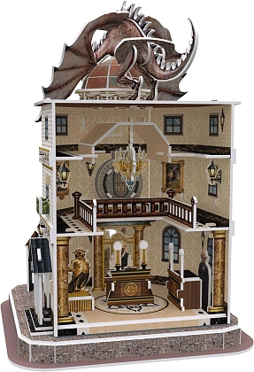 Банк Гринготтс Пазл 3D (Gringotts Bank Set 3D puzzle), бренду Trefl - 3 - KUBIX