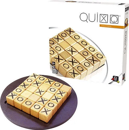 Купити Настольная игра Квиксо (Quixo) (RU), бренду Gigamic - 2 - KUBIX Настольная игра Квиксо (Quixo) (RU), бренду Gigamic, для 2-4 гравців, час гри < 30мин. - 2 - KUBIX