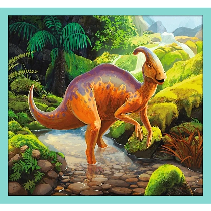 Набор пазлов 10 в 1. Познакомьтесь со всеми динозаврами, бренду Trefl - 5 - KUBIX