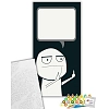 Открытка по номерам F*ck you (40х80 см)