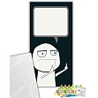 Миниатюра товара Открытка по номерам F*ck you (40х80 см) - 1