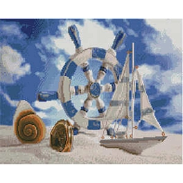 Алмазная мозаика Морские сувениры (40х50 см)