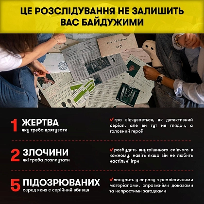 Настольная игра Спаси за три дня, бренду ORNER, для 1-12 гравців, час гри > 60мин. - 3 - KUBIX