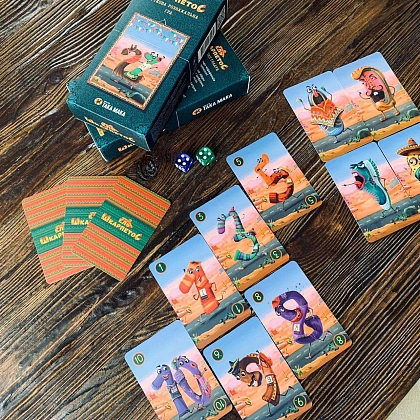 Настольная игра Эль Шкарпетос, бренду Така Мака, для 2-6 гравців, час гри < 30мин. - 6 - KUBIX