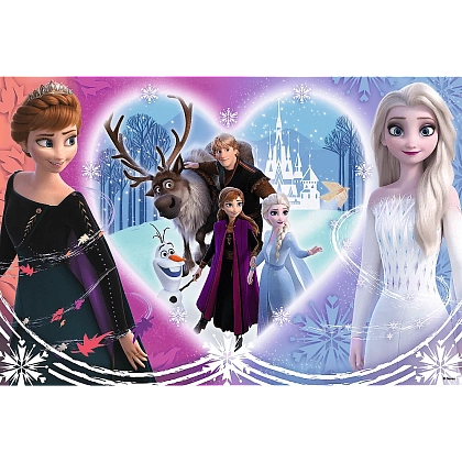 Пазл Холодное сердце 2: Волшебные моменты (160), бренду Trefl - 2 - KUBIX