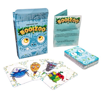 Настольная игра BOO!ZOO, бренду Strateg, для 2-4 гравців, час гри < 30мин. - 2 - KUBIX