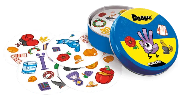 Настольная игра Доббл Украина (Dobble Ukraine), бренду Игромаг, для 2-8 гравців, час гри < 30мин. - 3 - KUBIX