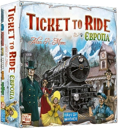 Настольная игра Ticket to Ride. Европа (Ticket to Ride: Europe)