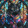 Алмазная мозаика Магия черного кота не полная выкладка (30х30 см) Алмазная мозаика Магия черного кота не полная выкладка (30х30 см)