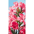 Мініатюра товару Картина по номерам Pink flowers (40х80 см) - 1