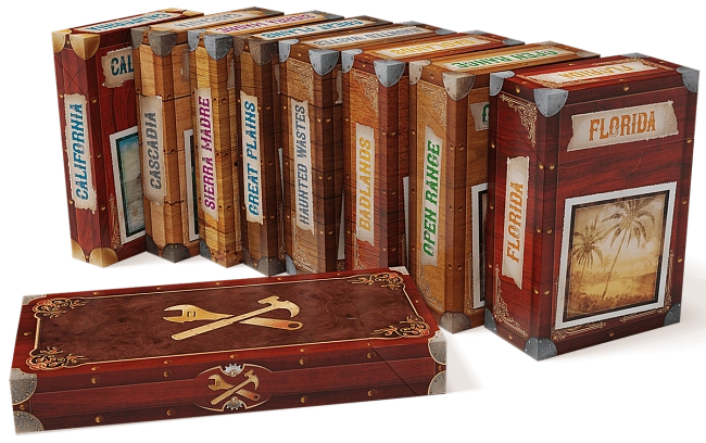 Настільна гра Квиток на Потяг: Легенди Заходу (Ticket to Ride: Legends of the West) (EN) , бренду Days of Wonder, для 2-5 гравців, час гри < 30хв. - 7 - KUBIX
