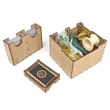 Органайзер для настільної гри Анкх: Боги Єгипту + доповнення (Organizer for boardgame Ankh: Gods of Egypt All In), бренду Tower Rex - 11 - KUBIX