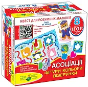 Миниатюра товара Настольная игра - квест Фигуры, цвета, узоры - 1