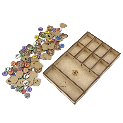 Органайзер для настільної гри Острів Духів + доповнення (Organizer for boardgame Spirit Island), бренду Tower Rex - 11 - KUBIX