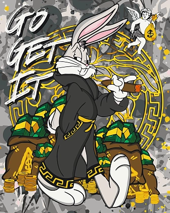 Картинка по номерам с Бакас Бани (40х50 см), бренду Origami - KUBIX