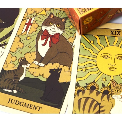 Карти ТАРО Кішки Правлять Землею (TAROT Cards Cats Rule the Earth) - 4 - KUBIX
