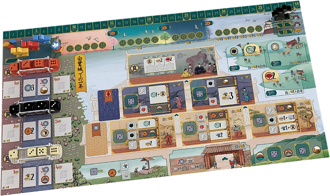 Настільна гра Білий замок (The White Castle), бренду Games 7Days, для 1-4 гравців, час гри > 60хв. - 3 - KUBIX