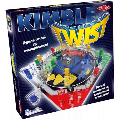 Настольная игра Кимбл Твист (Kimble Twist), бренду Tactic, для 2-4 гравців, час гри < 30мин. - KUBIX