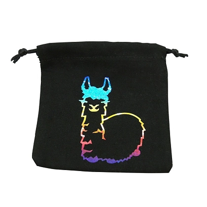 Мешочек Fabulous Llama Dice Bag, бренду Q-Workshop - 2 - KUBIX
