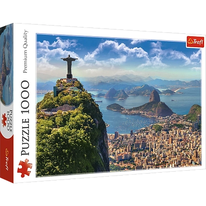 Пазл Рио-де-Жанейро. Бразилия (1000 шт.), бренду Trefl - KUBIX