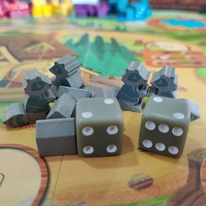 Настільна гра Лісовий затишок (Creature Comforts), бренду Geekach Games, для 1-5 гравців, час гри < 60хв. - 17 - KUBIX