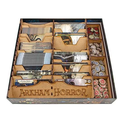 Органайзер для настольной игры Ужас Аркхэма Карточная Игра (Organizer for boardgame Arkham Horror), бренду Tower Rex - KUBIX