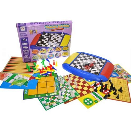 Настольная игра Travel games 11 в 1, для 2-2 гравців - 2 - KUBIX
