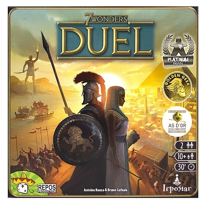 Настільна гра 7 Чудес: Дуель (7 Wonders Duel), бренду Ігромаг, для 2-2 гравців, час гри < 30хв. - 6 - KUBIX