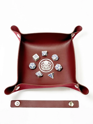 Лоток для кубиков Ктулху бургунди Dice Tray, бренду Планета Игр - 10 - KUBIX