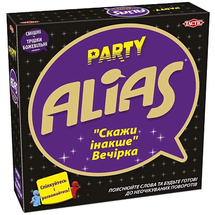Настільна гра Аліас Вечірка (Alias Party) Еліас, бренду Tactic, для 4-12 гравців, час гри < 60хв. - KUBIX