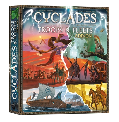 Настільна гра Кіклади. Легендарне видання. Загони і флот (Cyclades: Troops & Fleets), бренду Geekach Games, для 2-6 гравців, час гри > 60мин. - 3 - KUBIX