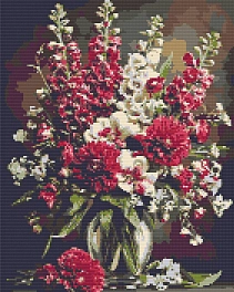 Алмазная мозаика Волшебный букет (40х50 см)