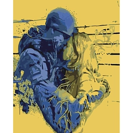 Картина по номерам Героїчне кохання (40х50 см)