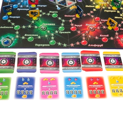 Настольная игра Туннель в Галактику, бренду Artos games, для 2-4 гравців, час гри < 60мин. - 3 - KUBIX