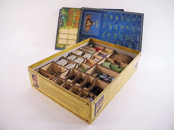  Органайзер для настільної гри Пуерто-Ріко (Organizer for boardgame Puerto Rico), бренду Tower Rex - 2 - KUBIX