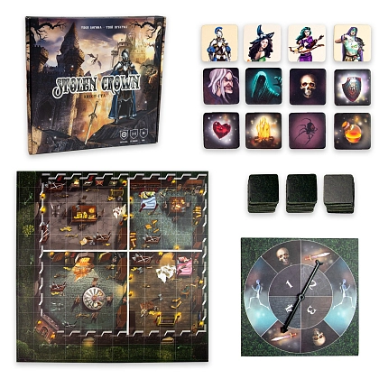 Настольная игра Вкраденная корона (Stolen Crown), бренду Strateg, для 3-6 гравців, час гри < 30мин. - 2 - KUBIX