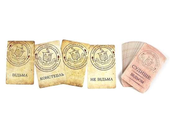 Настольная игра Салем 1692 (Salem 1692), бренду Игромаг, для 4-12 гравців, час гри < 30мин. - 10 - KUBIX